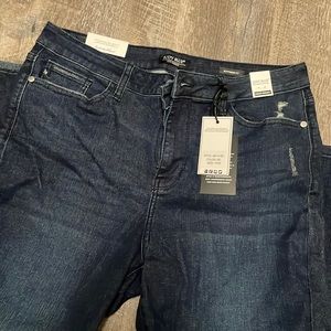 Judy blue dark denim cool denim boyfriend fit high waist